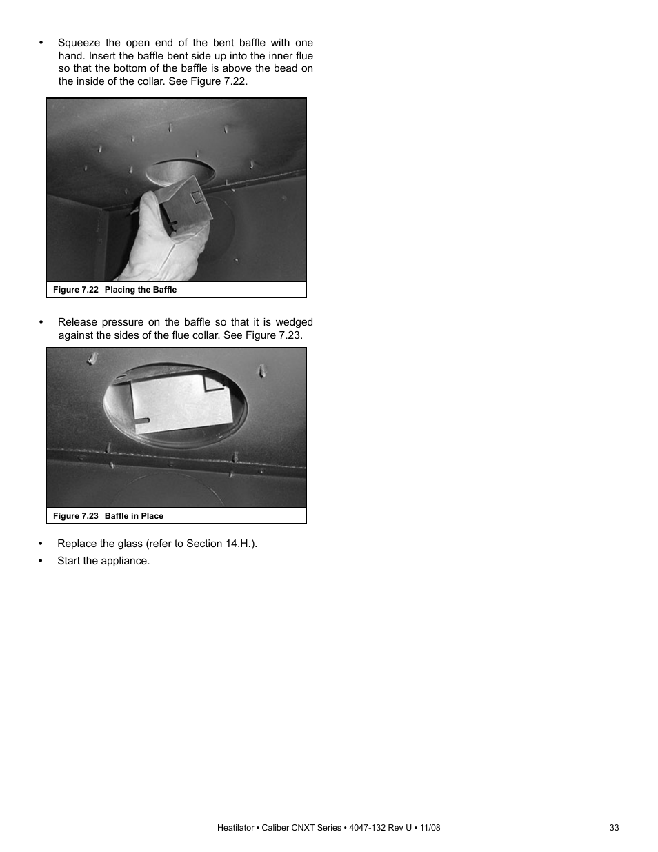 Hearth and Home Technologies Direct Vent Gas Appliance CNXT4236IT User Manual | Page 33 / 80