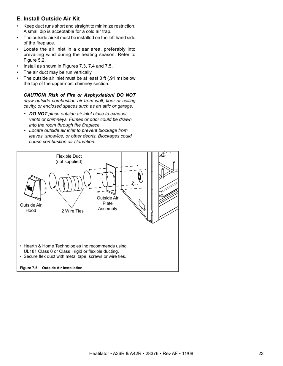 Hearth and Home Technologies A42R User Manual | Page 23 / 48