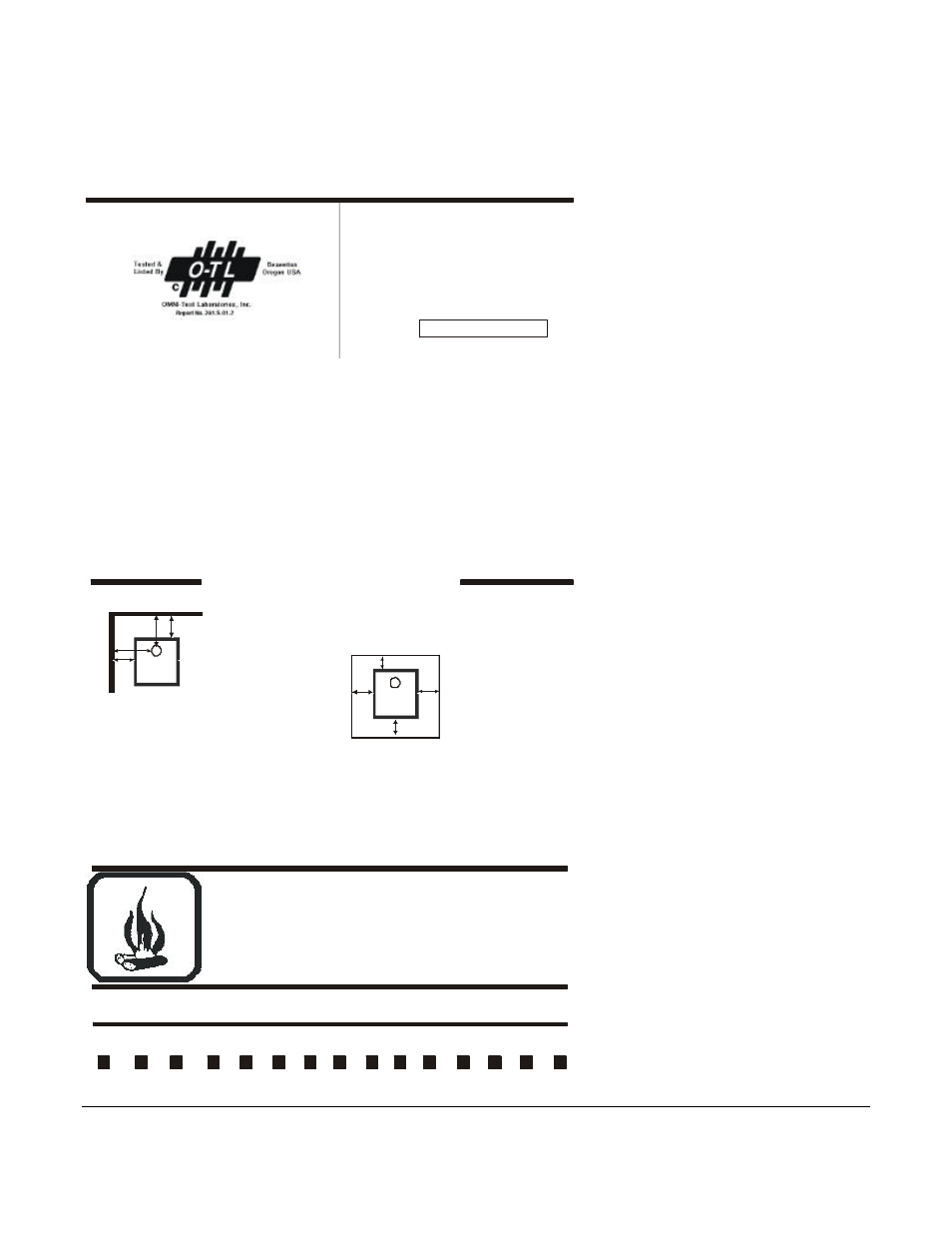 Safety label | Hearth and Home Technologies 8040 04-28-04 User Manual | Page 26 / 29