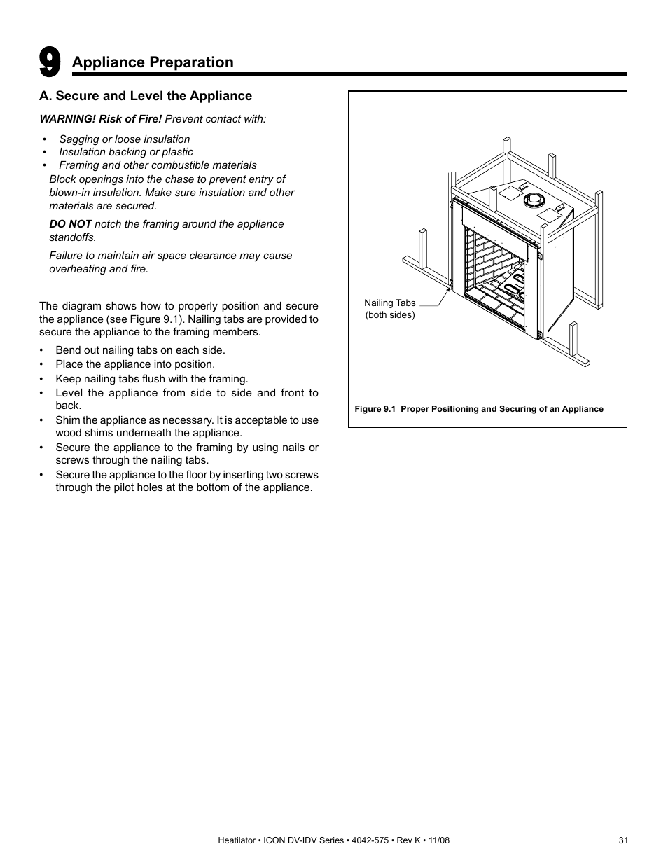 Hearth and Home Technologies IDV4833ILH User Manual | Page 31 / 64
