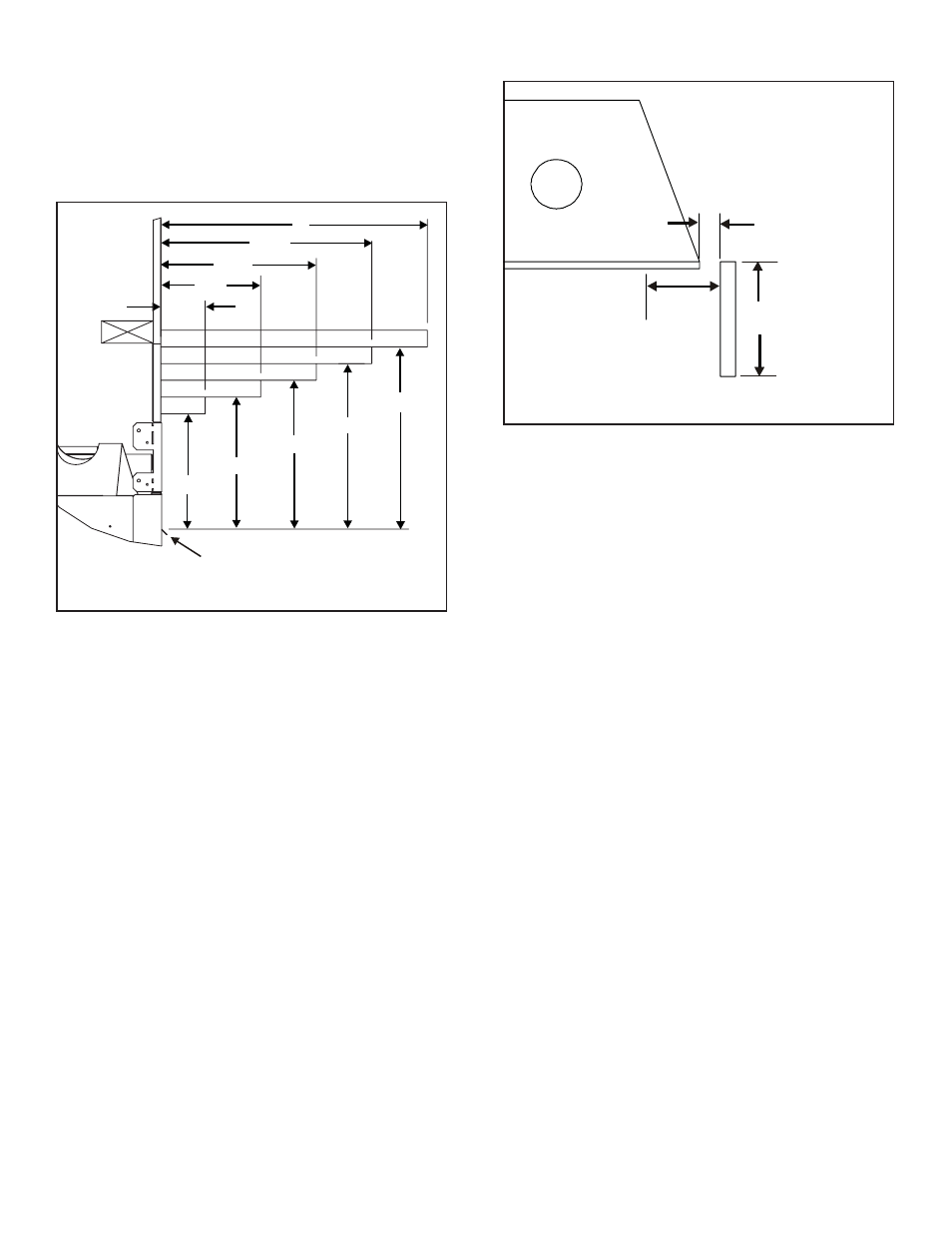 D. mantel and wall projections | Hearth and Home Technologies 8000CF-OAK-IPI User Manual | Page 20 / 62