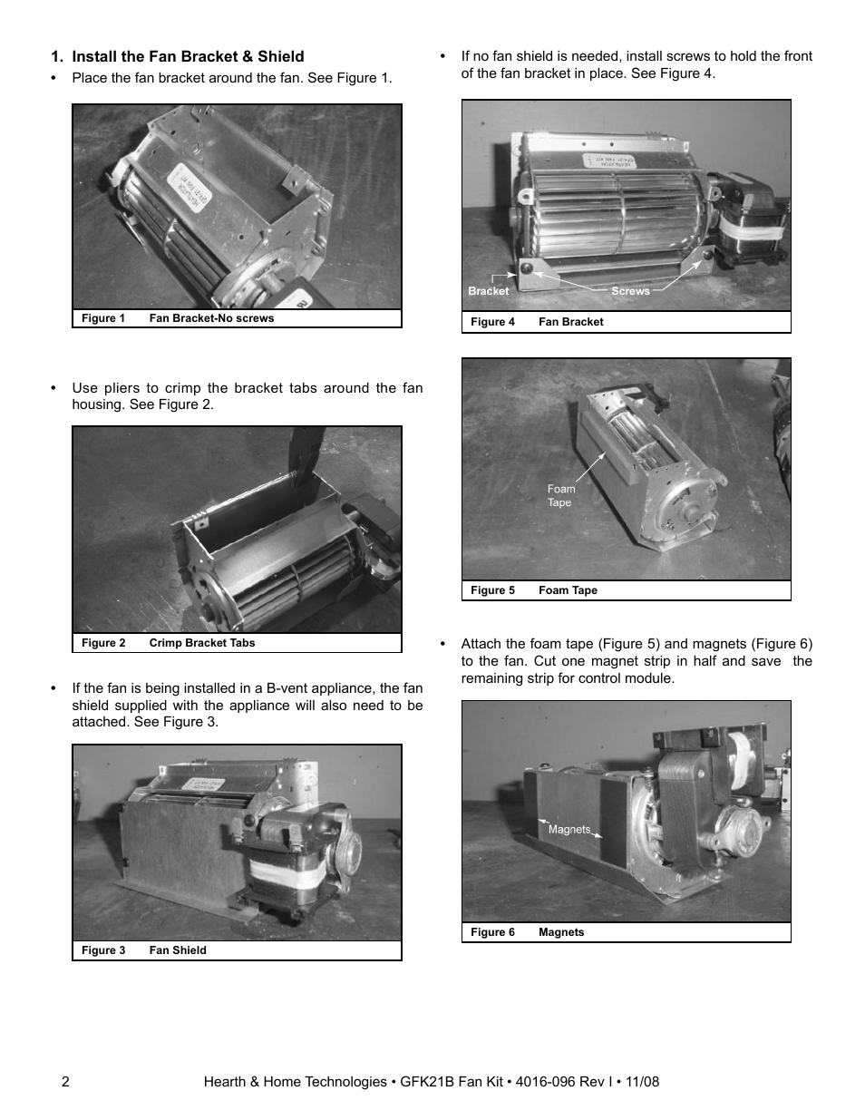 Hearth and Home Technologies GFK21B User Manual | Page 2 / 4