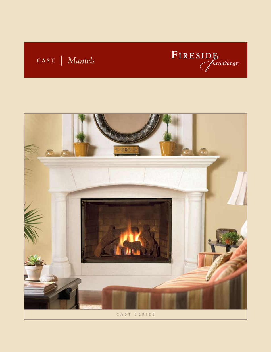 Hearth and Home Technologies Fireside Furnishings Fireplace Cast Mantels User Manual | 8 pages