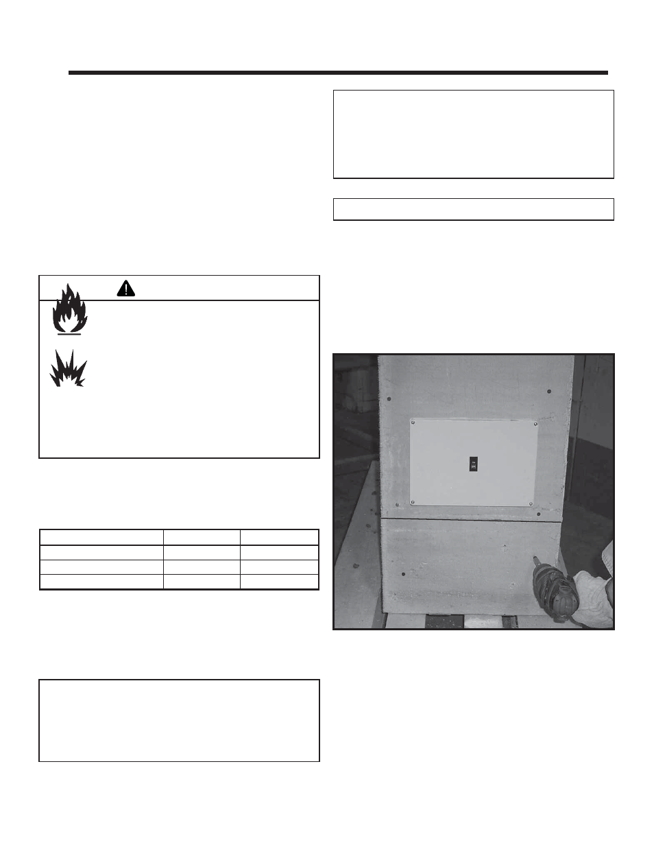 Gas information, Warning | Hearth and Home Technologies CARODG36I User Manual | Page 11 / 40