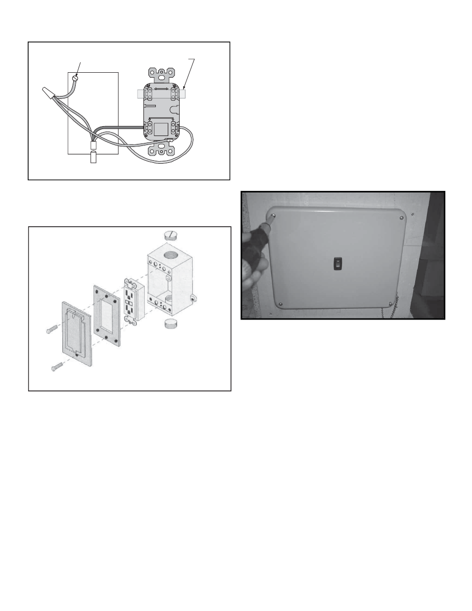 Tension, Neutre, Gabarit de denudage | Tensi o, Neu t | Hearth and Home Technologies CARODG36I User Manual | Page 16 / 40