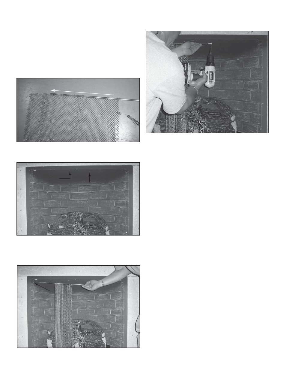 G. install firescreen | Hearth and Home Technologies CARODG36I User Manual | Page 23 / 40