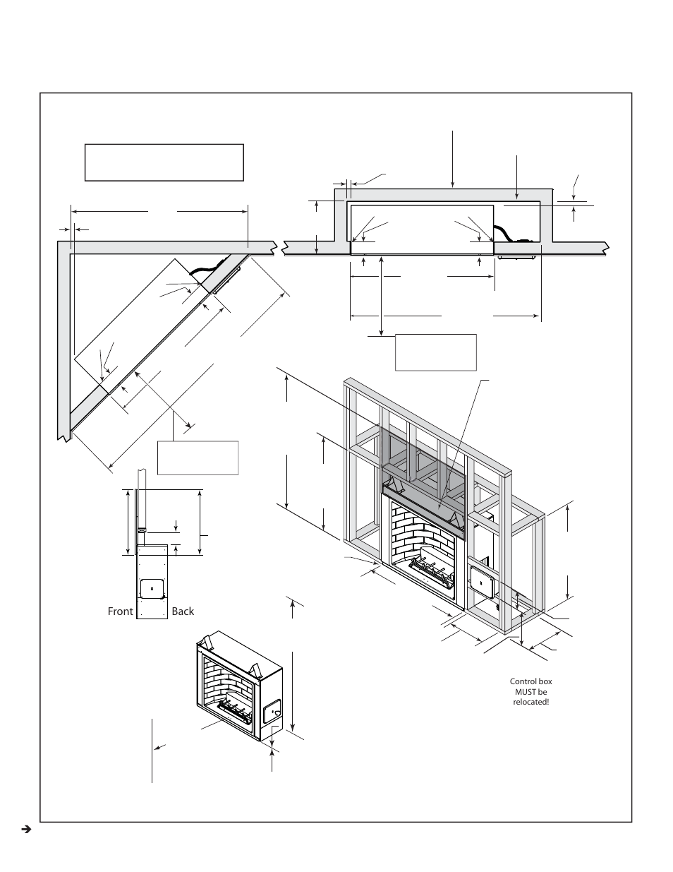 Front back | Hearth and Home Technologies CARODG36I User Manual | Page 7 / 40