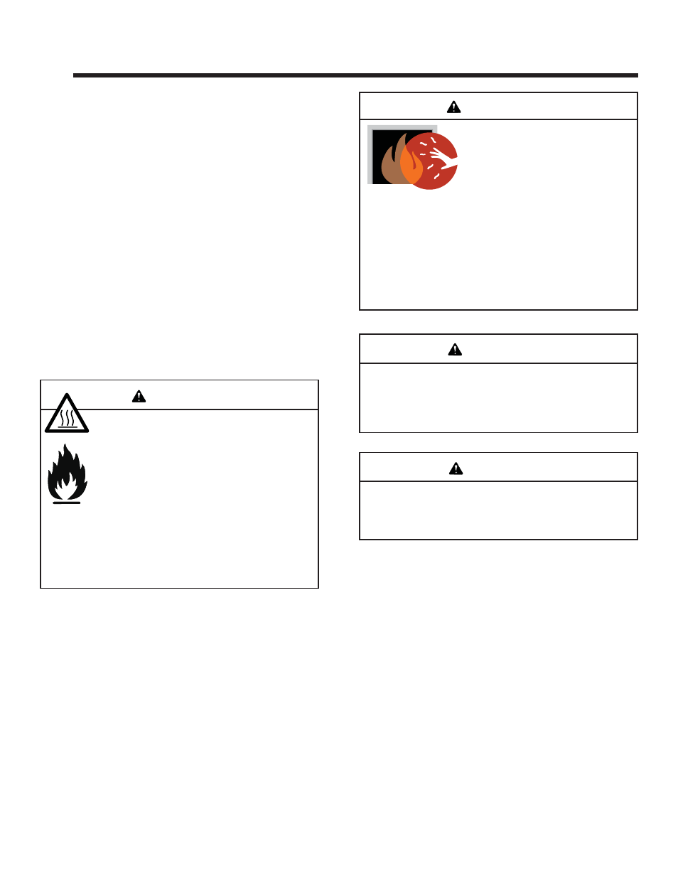 Operating instructions, Warning | Hearth and Home Technologies HUDBAY-INS User Manual | Page 23 / 37