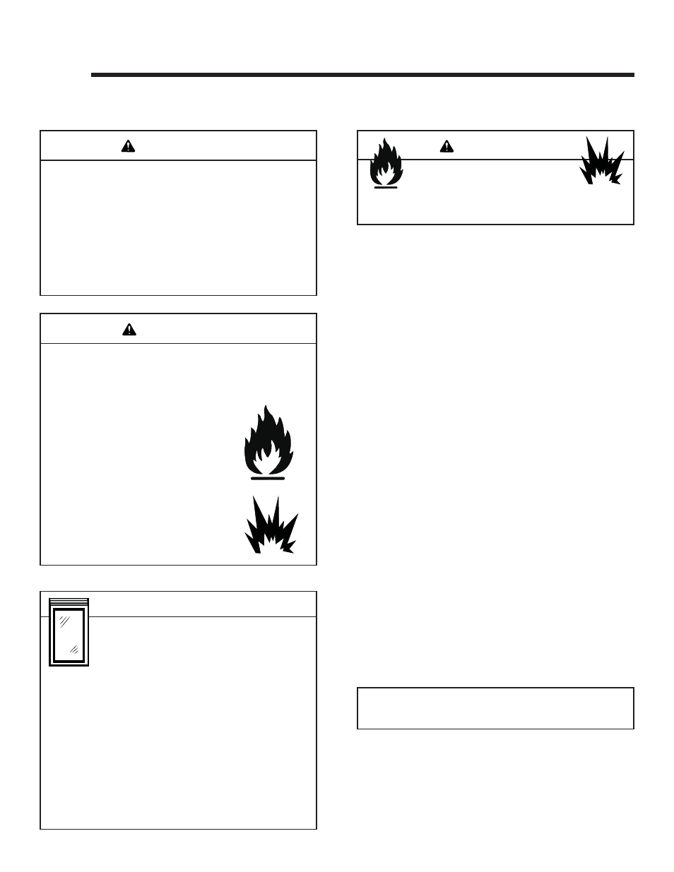 Maintaining and servicing appliance, Caution, Warning | Hearth and Home Technologies HUDBAY-INS User Manual | Page 28 / 37