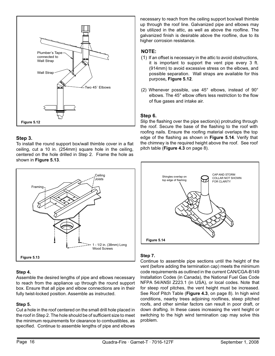 Hearth and Home Technologies GARNET-MBK User Manual | Page 16 / 56