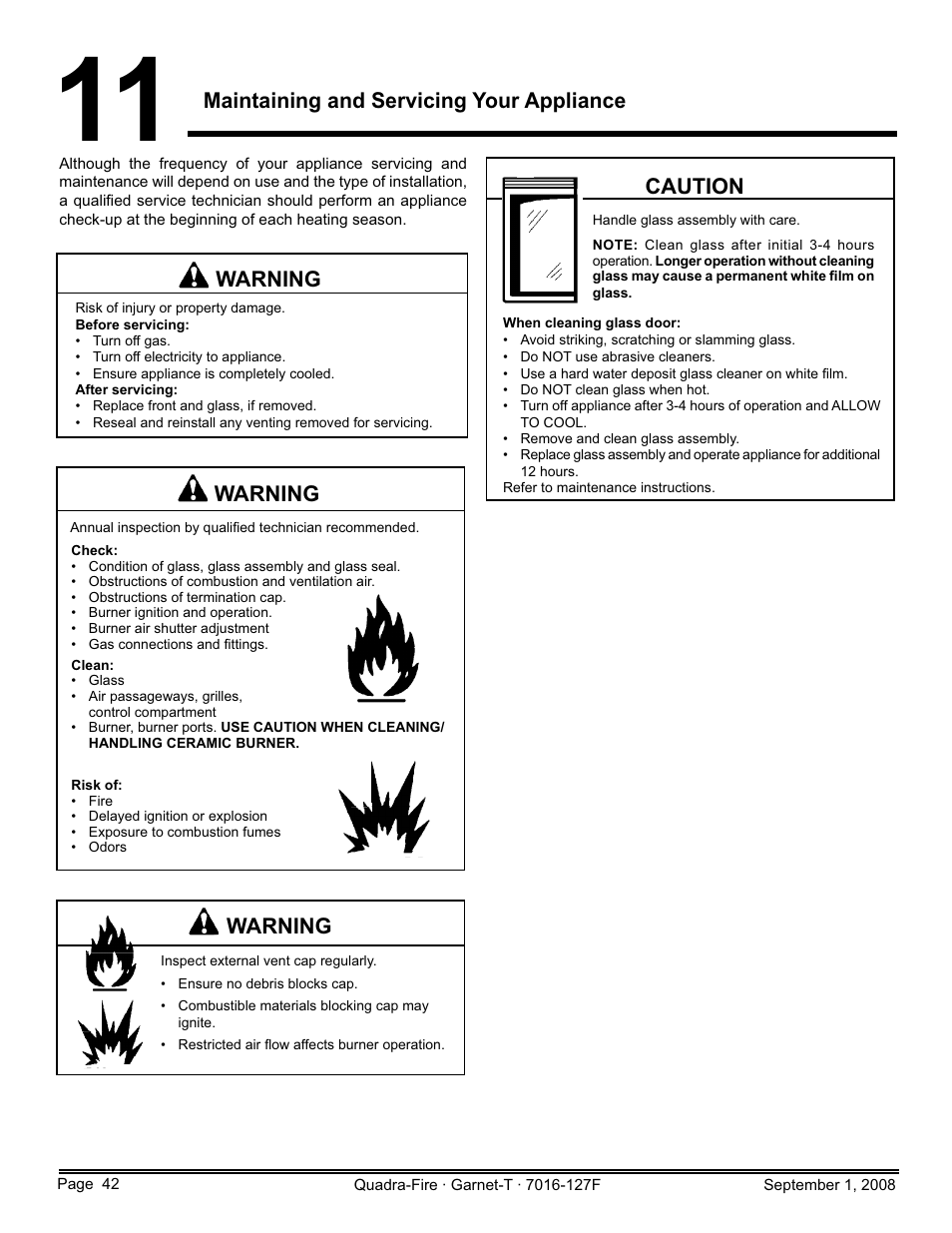 Hearth and Home Technologies GARNET-MBK User Manual | Page 42 / 56