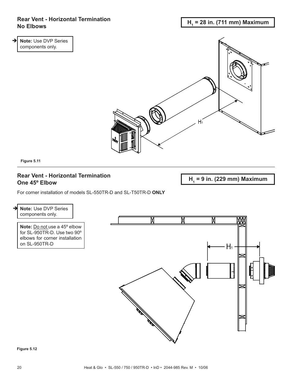 Hearth and Home Technologies Heat & Glo SL-550TR-D User Manual | Page 20 / 74