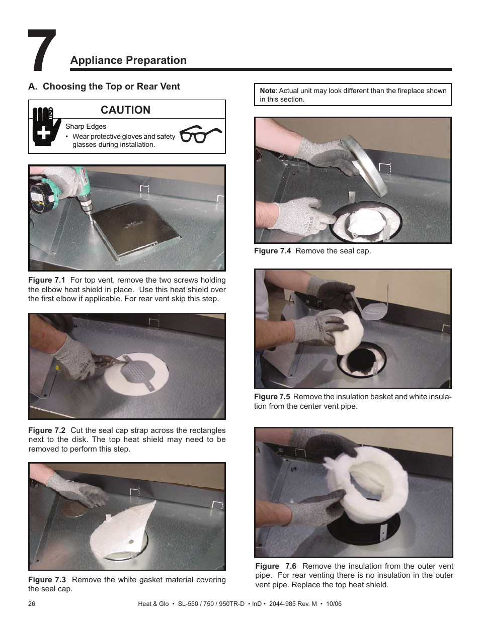 Hearth and Home Technologies Heat & Glo SL-550TR-D User Manual | Page 26 / 74