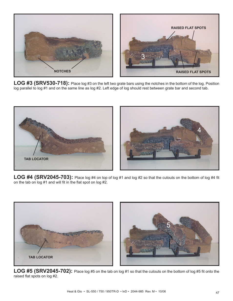 Hearth and Home Technologies Heat & Glo SL-550TR-D User Manual | Page 47 / 74