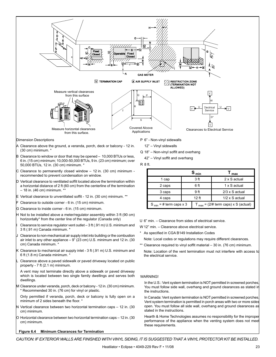 Hearth and Home Technologies Direct Vent Gas Appliance EDV3633L User Manual | Page 23 / 60