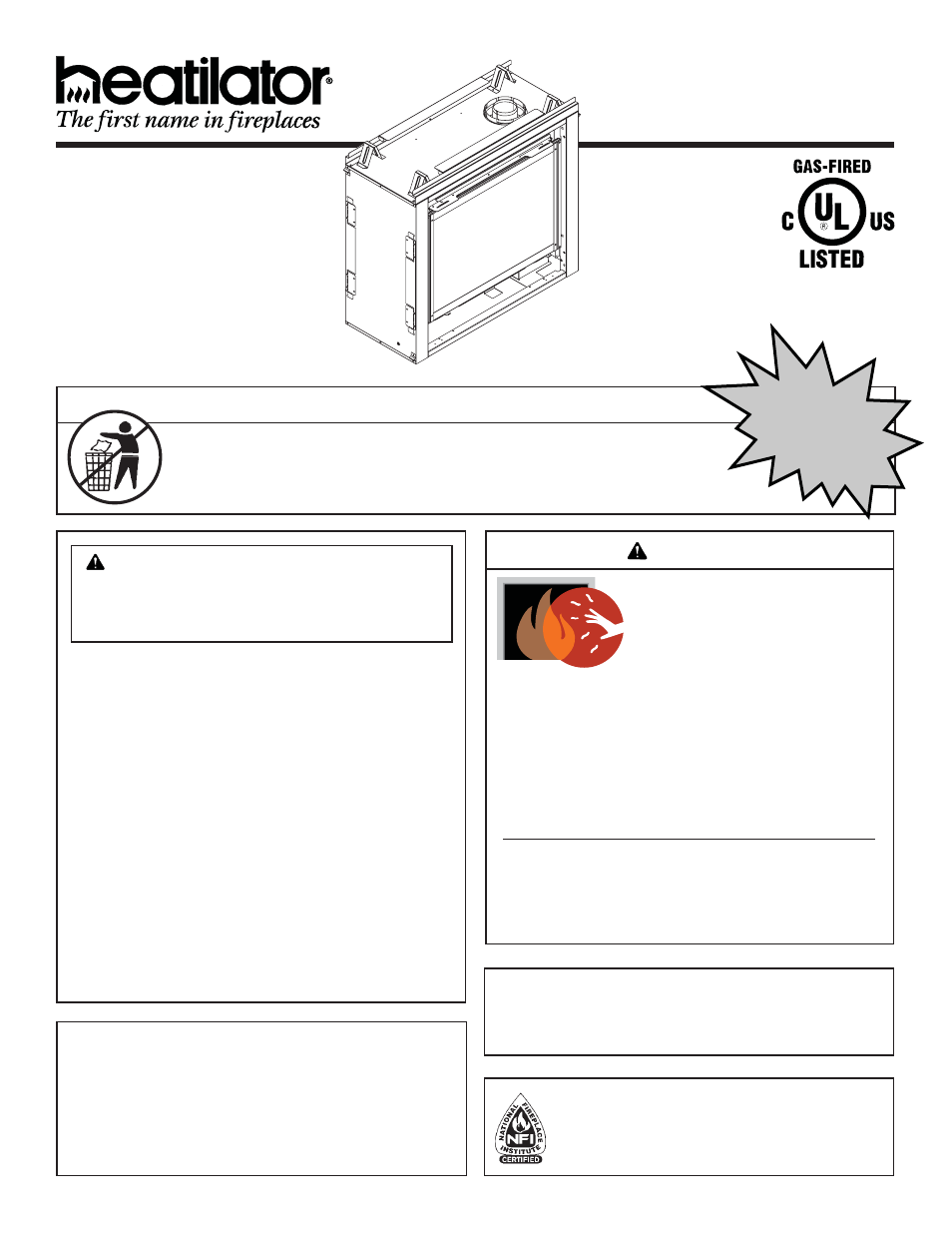 Hearth and Home Technologies GDST3831I User Manual | 62 pages