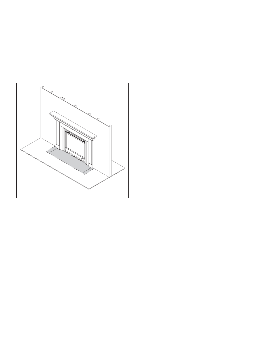 D. clear space, C. fan kit (optional), F. fixed glass assembly | E. decorative doors and fronts, H. before lighting fireplace | Hearth and Home Technologies GDST3831I User Manual | Page 10 / 62