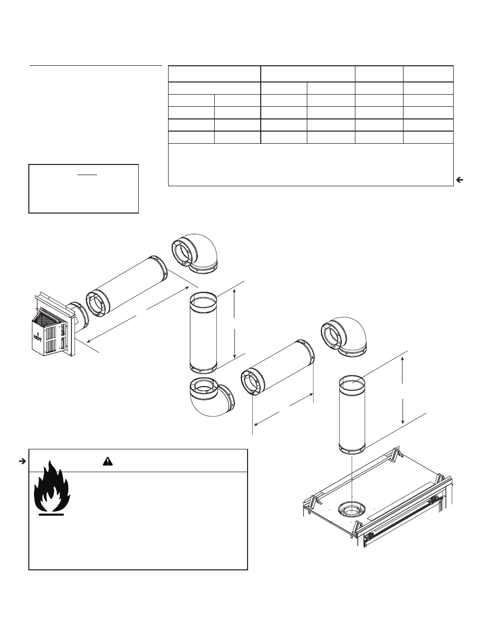 Warning | Hearth and Home Technologies GDST3831I User Manual | Page 28 / 62