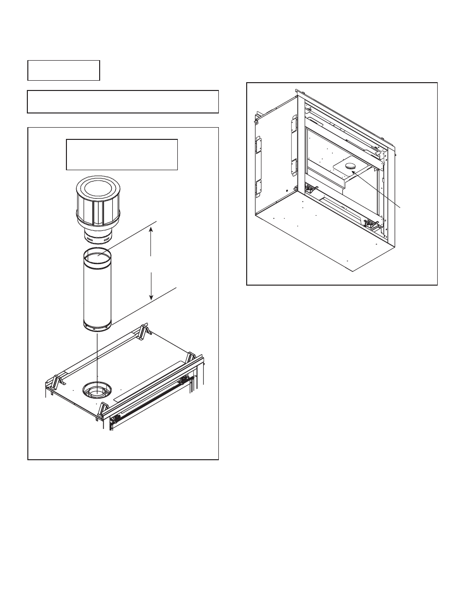 3 ft. min. (914 mm) v | Hearth and Home Technologies GDST3831I User Manual | Page 29 / 62