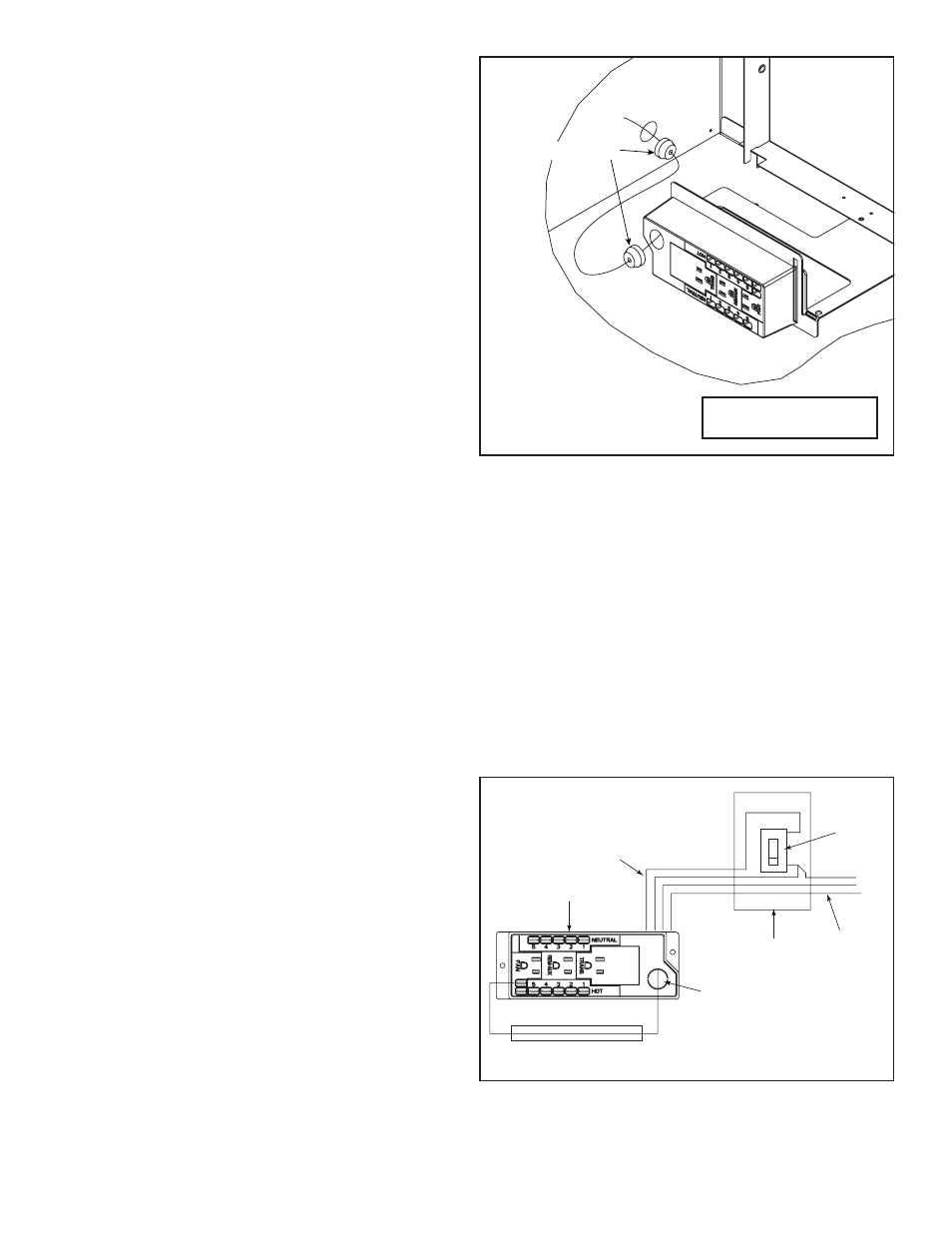 F. wall switch installation for fan (optional), E. junction box installation | Hearth and Home Technologies GDST3831I User Manual | Page 45 / 62