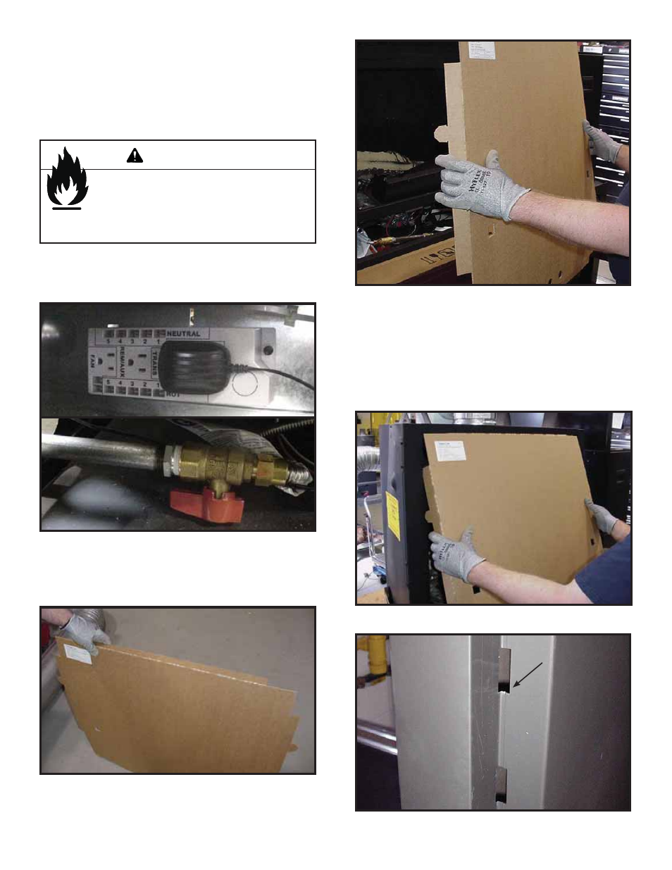 Warning, C. splatter guard | Hearth and Home Technologies GDST3831I User Manual | Page 47 / 62
