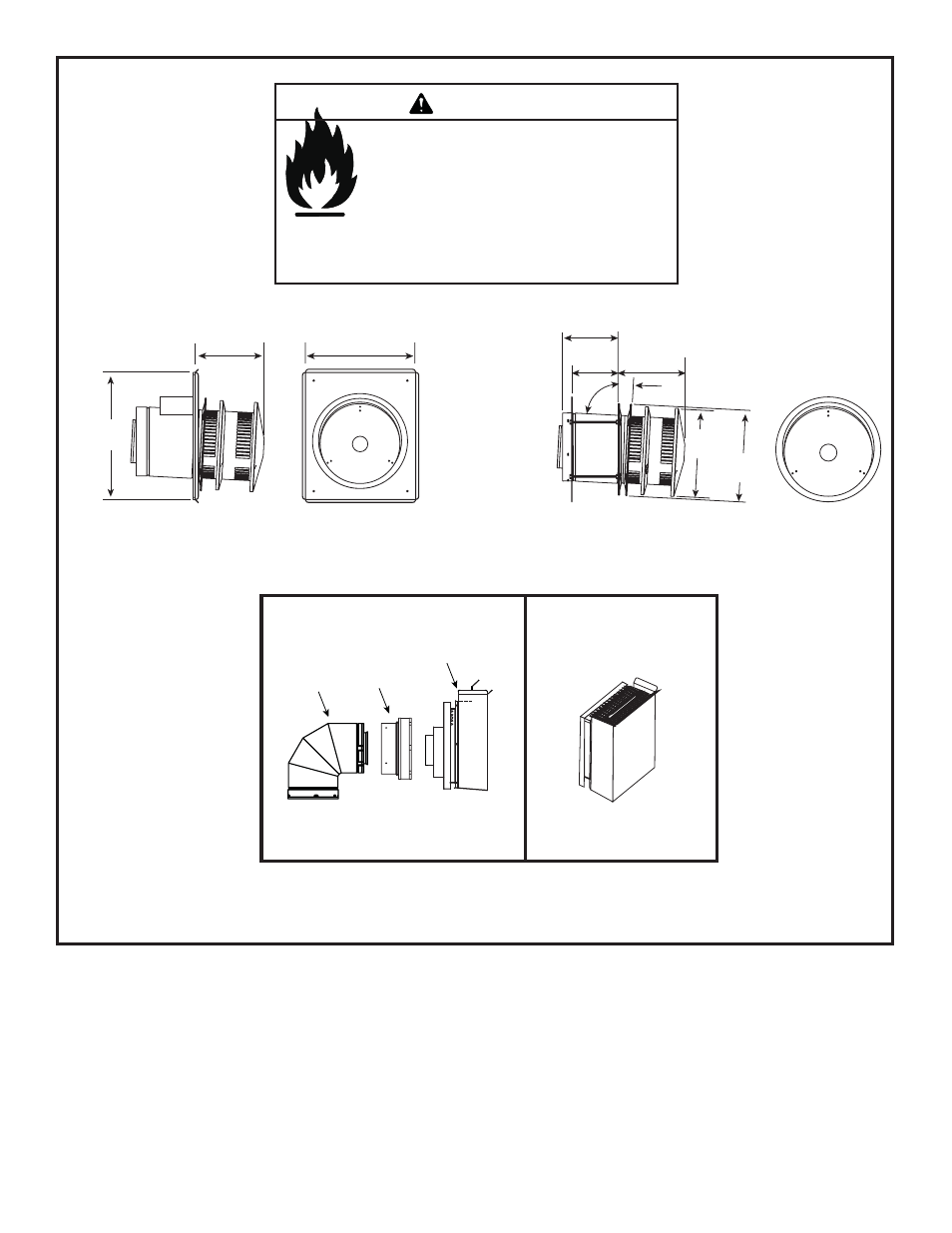 Warning | Hearth and Home Technologies GDST3831I User Manual | Page 58 / 62