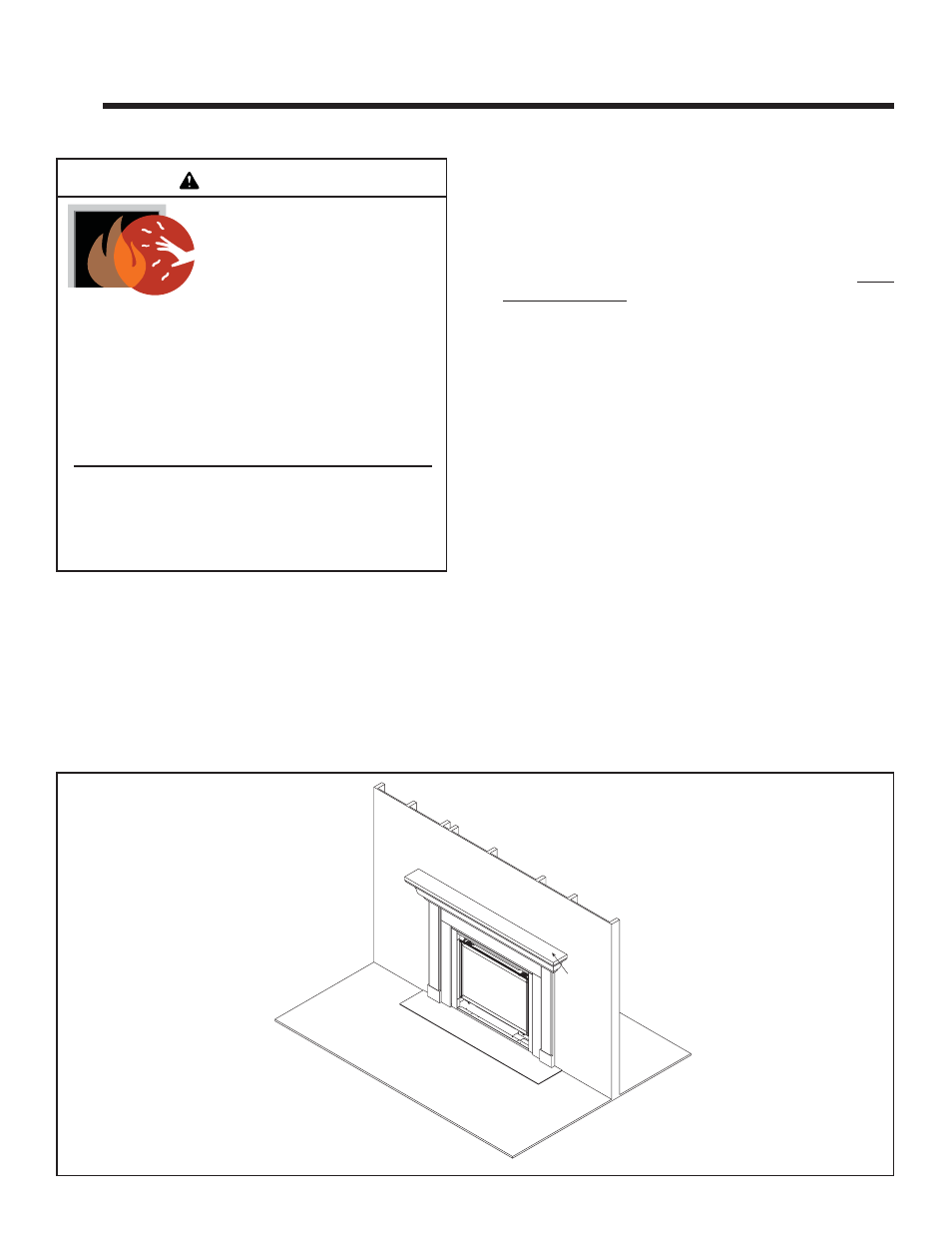 User guide, Operating instructions, Warning | Hearth and Home Technologies GDST3831I User Manual | Page 9 / 62