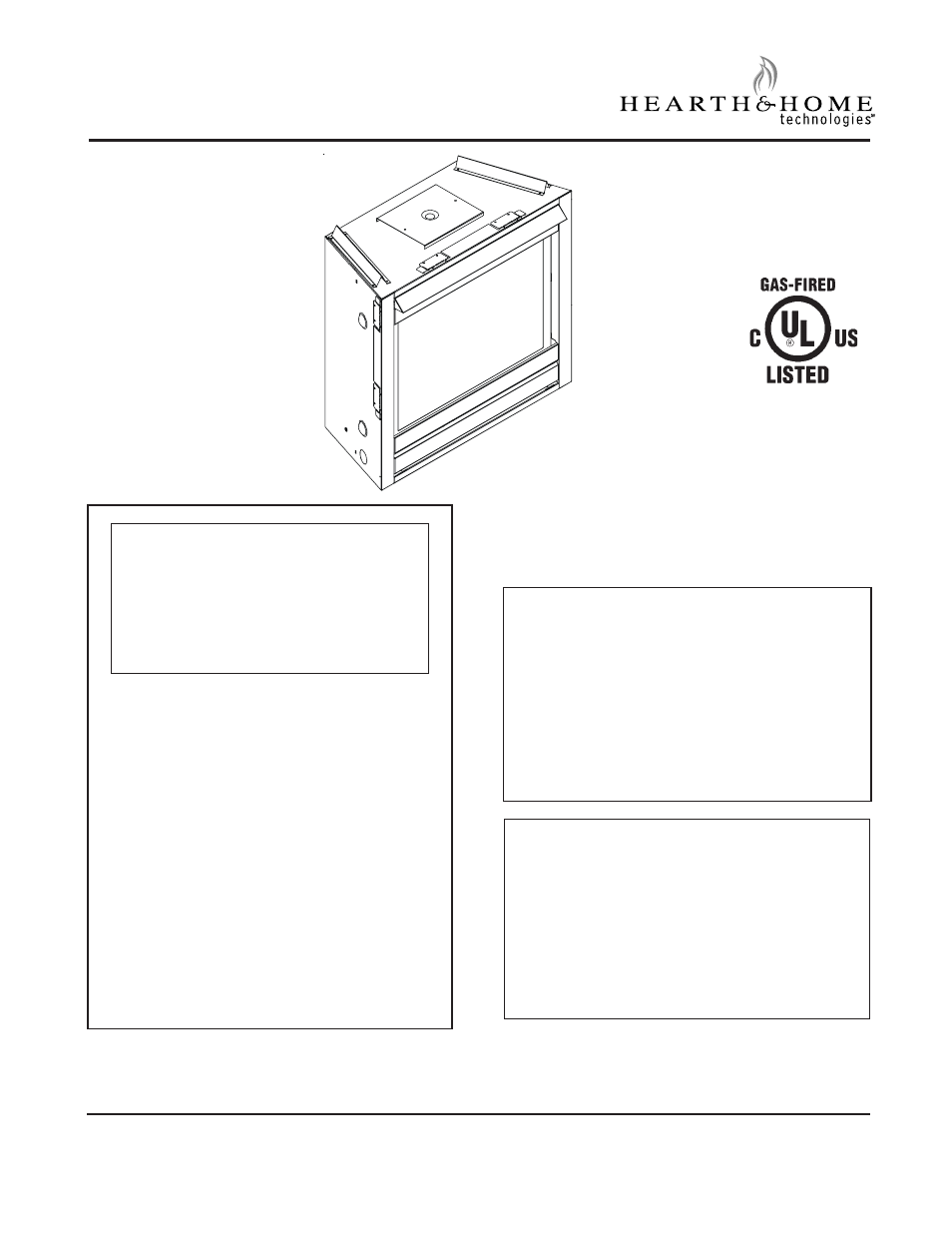 Hearth and Home Technologies BE-36-CIPI User Manual | 37 pages