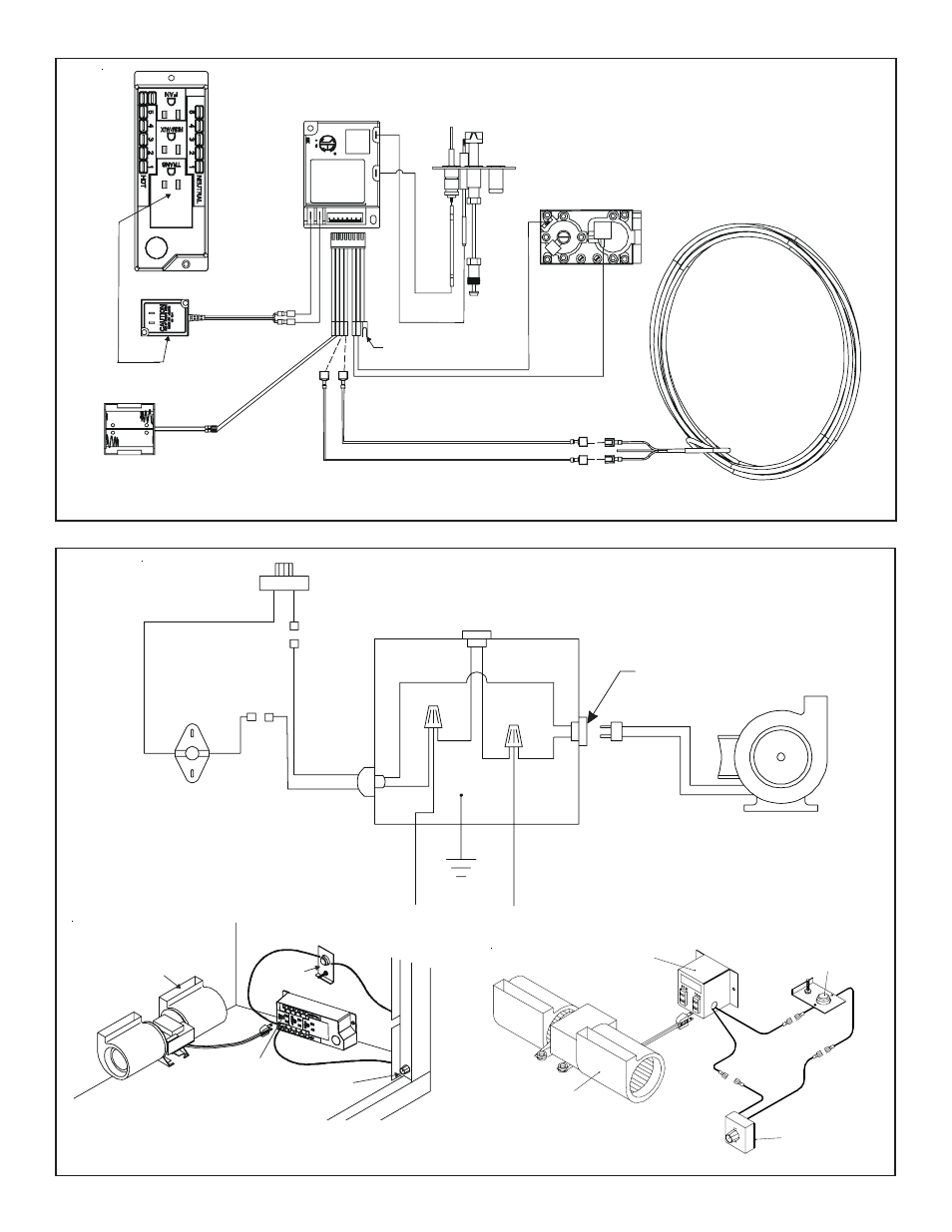 Figure 35. fan wiring diagram | Hearth and Home Technologies BE-36-CIPI User Manual | Page 33 / 37