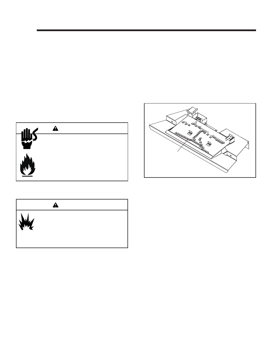 Appliance setup, Warning | Hearth and Home Technologies Grand-XTS User Manual | Page 20 / 45