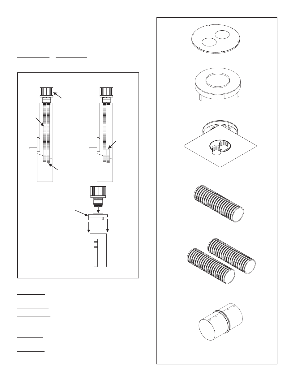 B. vent kits components | Hearth and Home Technologies Grand-XTS User Manual | Page 37 / 45