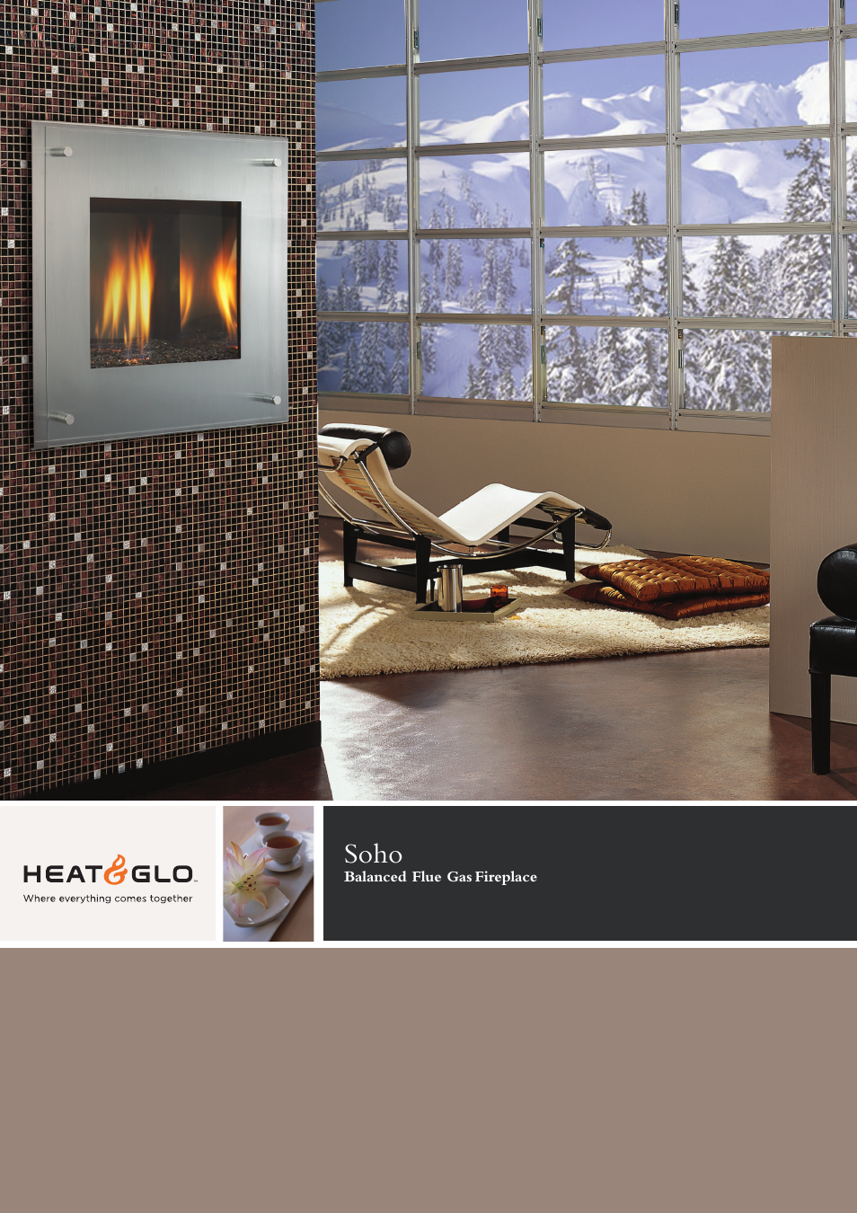 Hearth and Home Technologies Balanced Flue Gas Fireplace SOHO-CE User Manual | 4 pages