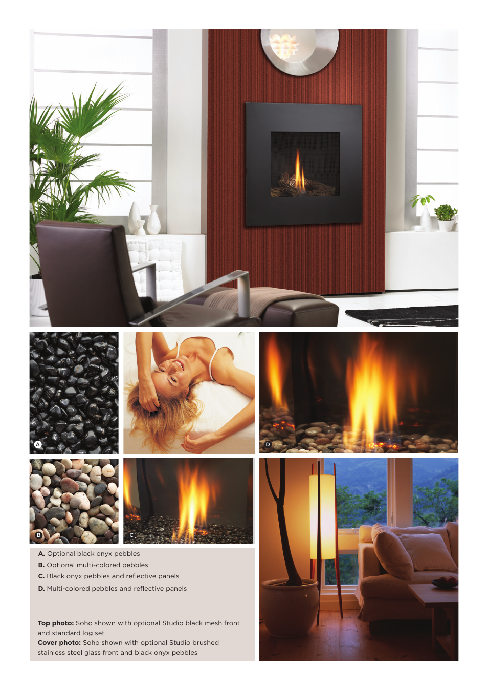 Hearth and Home Technologies Balanced Flue Gas Fireplace SOHO-CE User Manual | Page 2 / 4