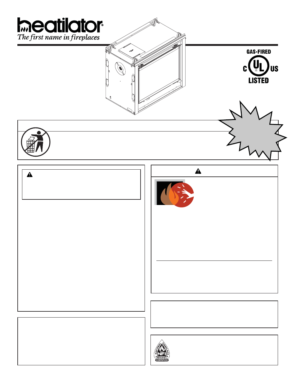 Hearth and Home Technologies GDST4336I User Manual | 88 pages