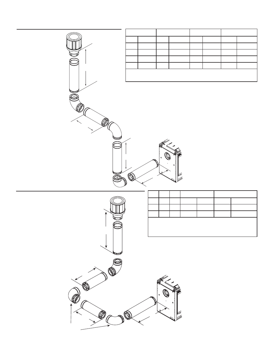 Three elbows | Hearth and Home Technologies GDST4336I User Manual | Page 36 / 88