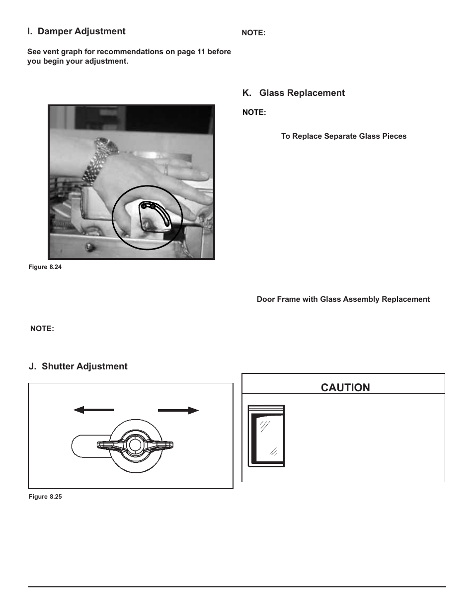 Caution | Hearth and Home Technologies Hudson Bay Direct Vent Gas Appliance HUDBAY-FS User Manual | Page 33 / 49