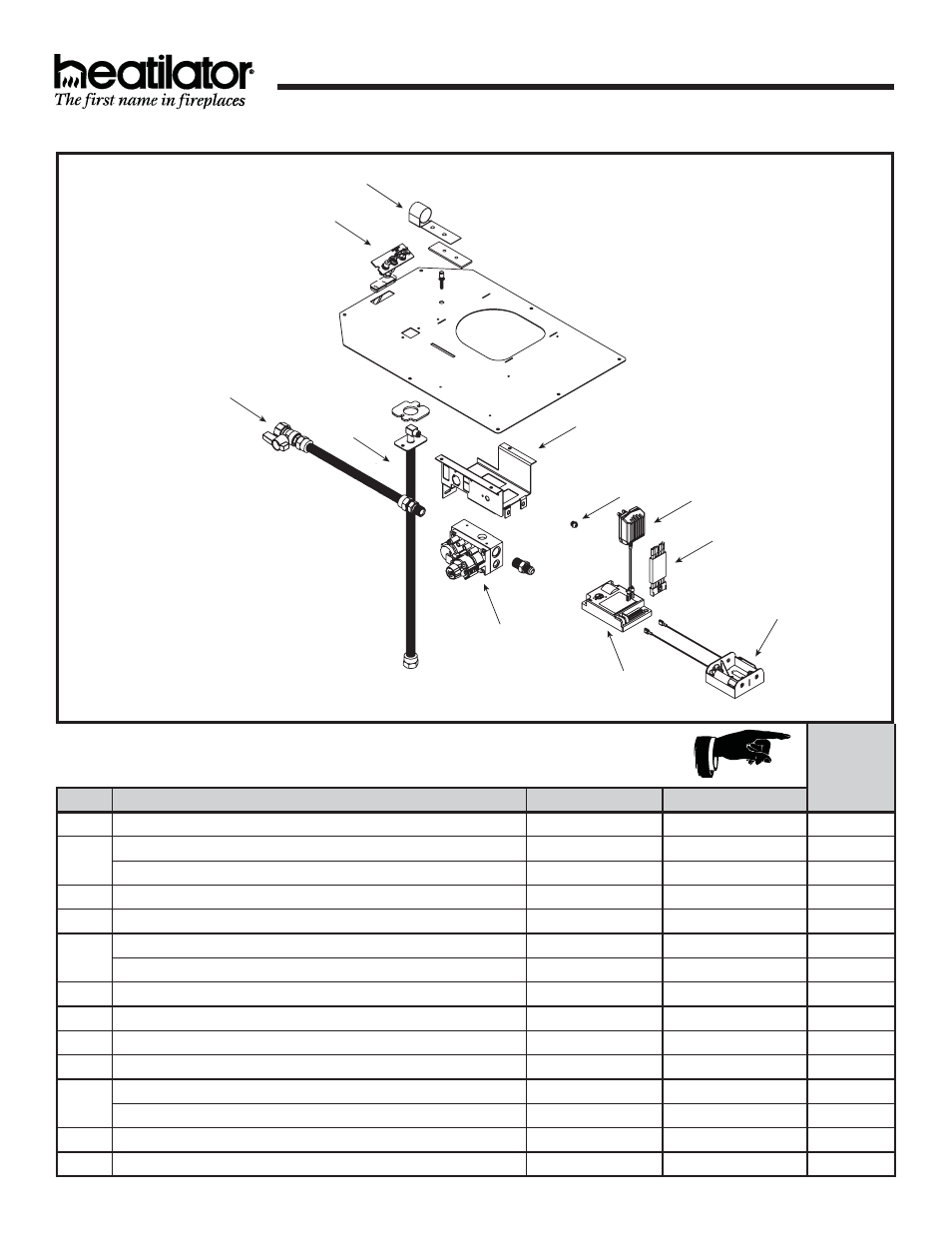 Gbst4336i, Gbfl4136i, Ipi valve assembly | Hearth and Home Technologies GBST4336I User Manual | Page 49 / 50