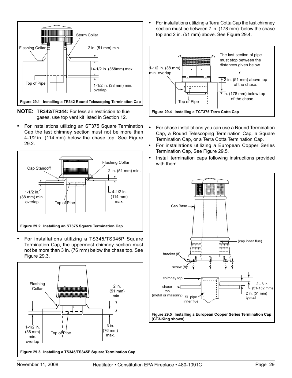 Hearth and Home Technologies C-40 User Manual | Page 29 / 72