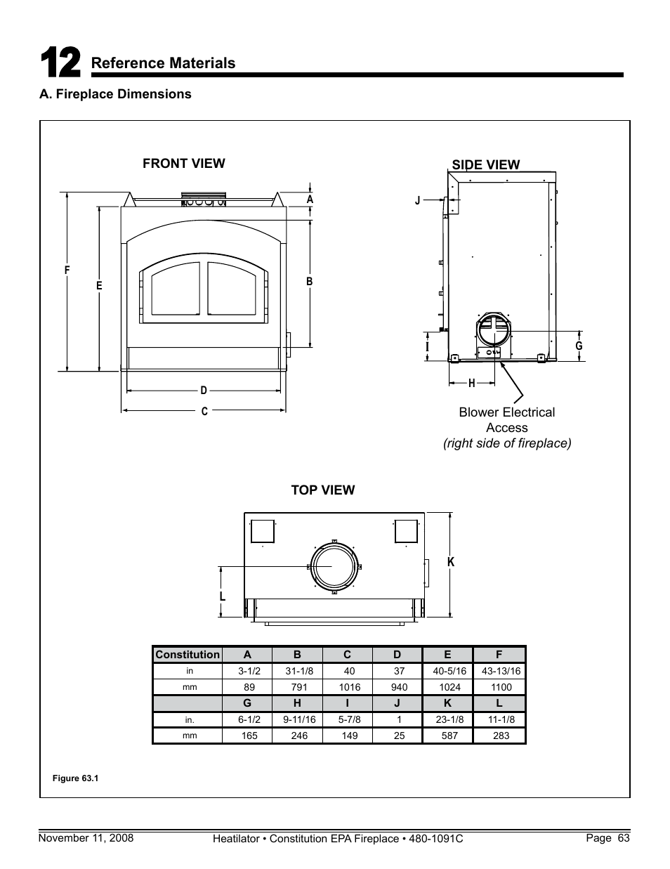 Reference materials | Hearth and Home Technologies C-40 User Manual | Page 63 / 72