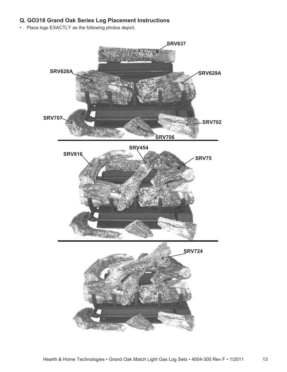 Hearth and Home Technologies GO324MTCH User Manual | Page 13 / 24