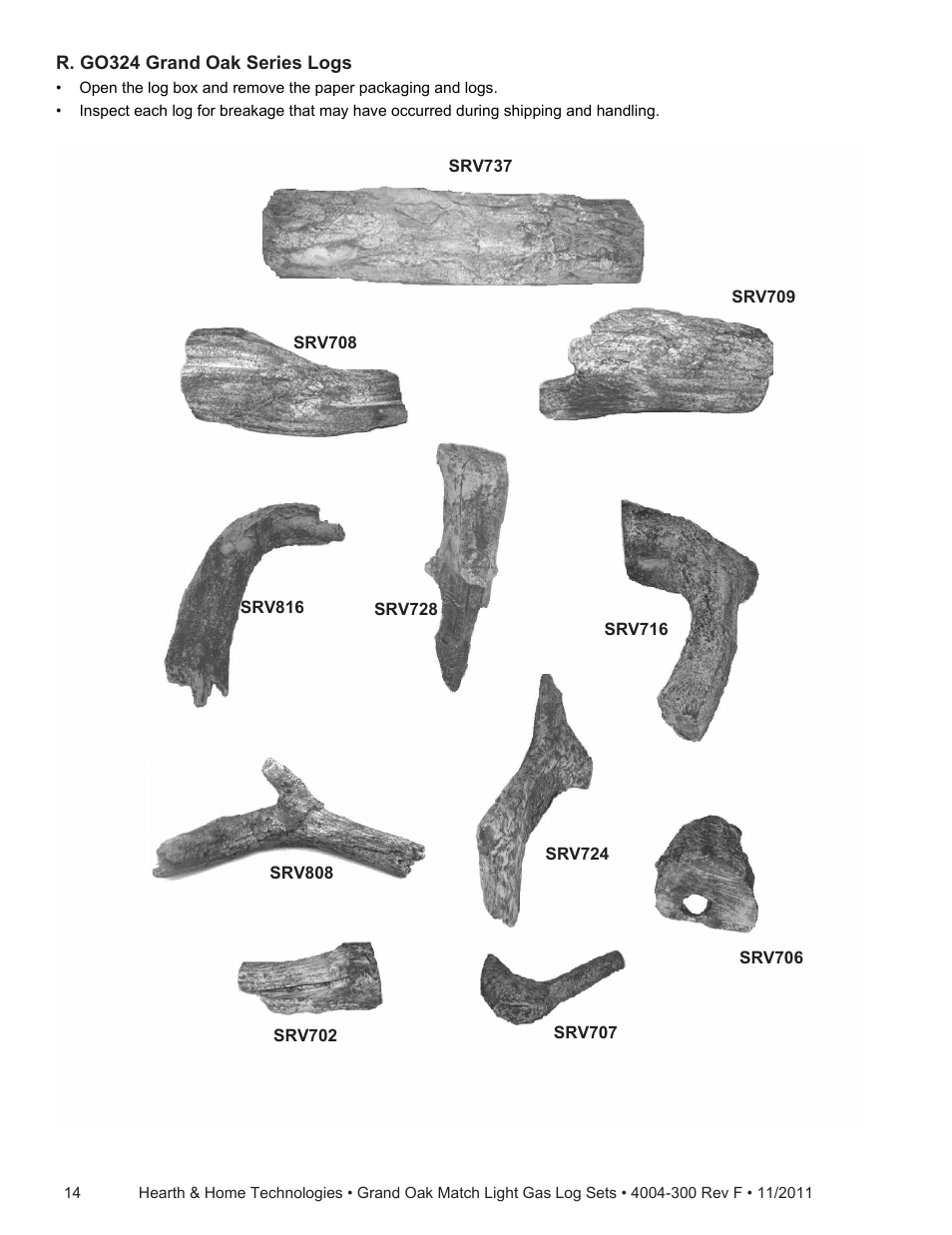 Hearth and Home Technologies GO324MTCH User Manual | Page 14 / 24
