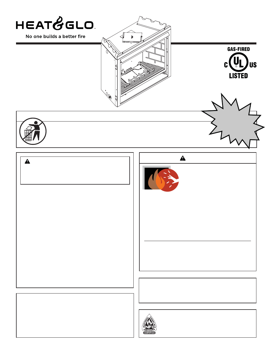 Hearth and Home Technologies 8000TR-OAK User Manual | 70 pages