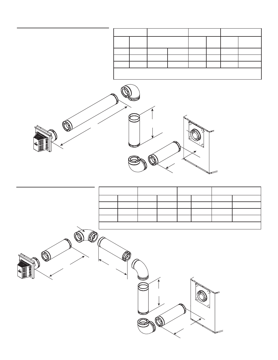 Three elbows | Hearth and Home Technologies 8000TR-OAK User Manual | Page 30 / 70