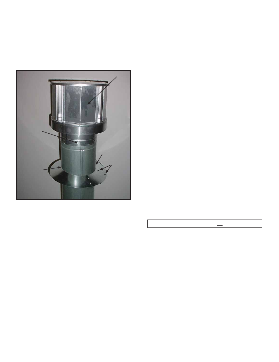 H. install vertical termination cap | Hearth and Home Technologies 8000TR-OAK User Manual | Page 46 / 70
