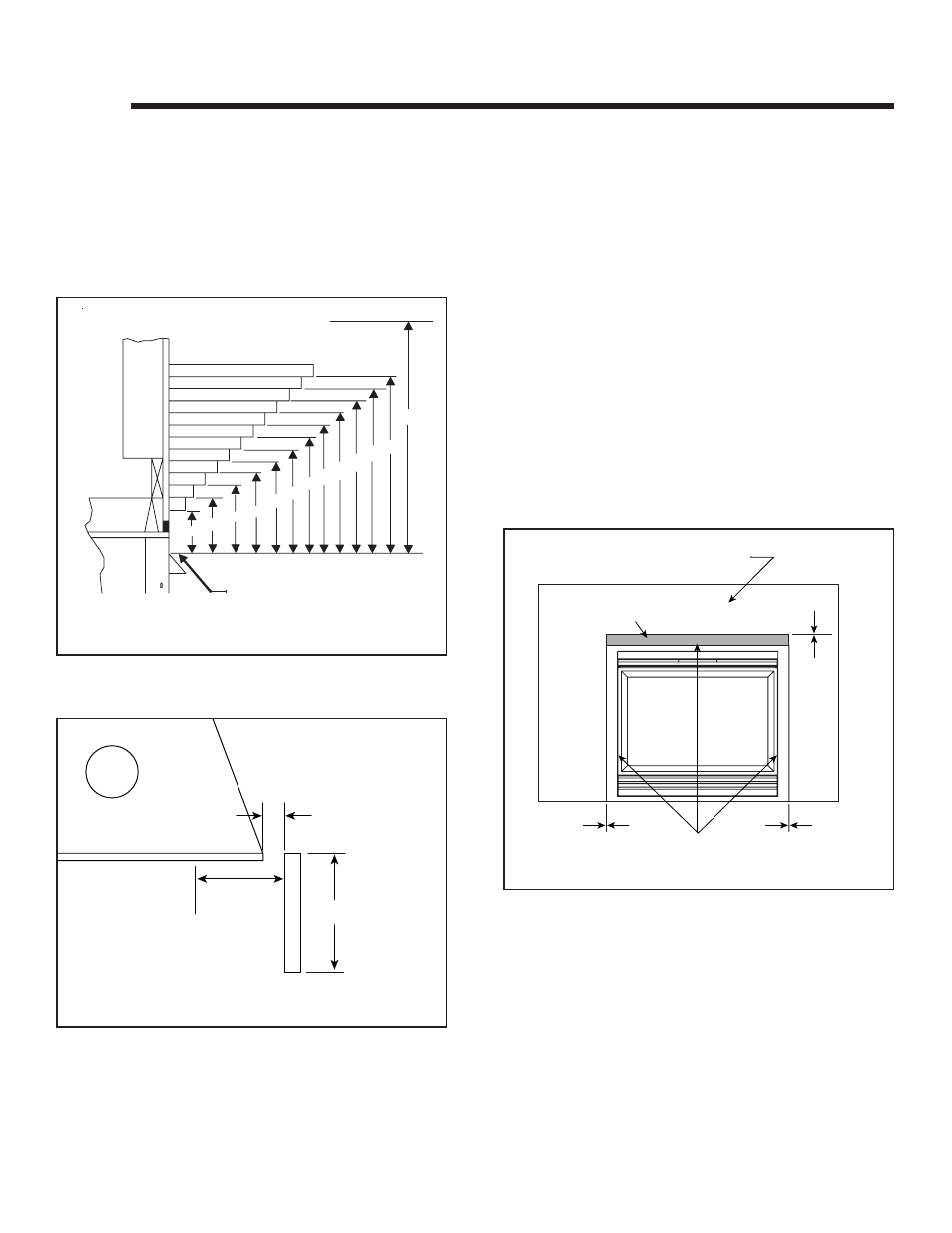 Finishing, A. mantel and wall projections, B. facing material | Hearth and Home Technologies 8000TR-OAK User Manual | Page 52 / 70