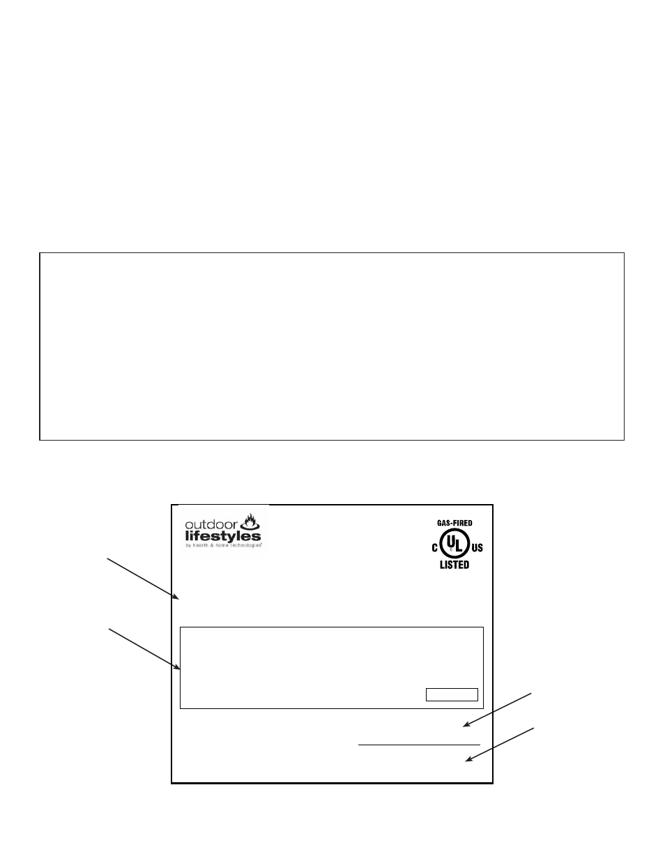 Listing label information/location, Homeowner reference information, Model number | Nna atural tural gas gas | Hearth and Home Technologies TWILIGHT-II-B User Manual | Page 2 / 44