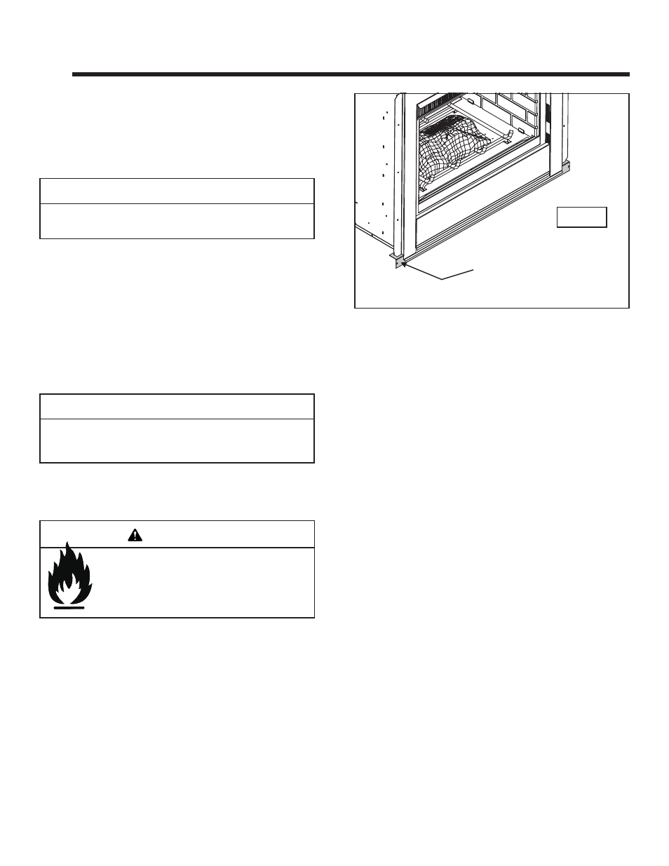 Appliance preparation, Caution, Caution warning | Hearth and Home Technologies TWILIGHT-II-B User Manual | Page 21 / 44