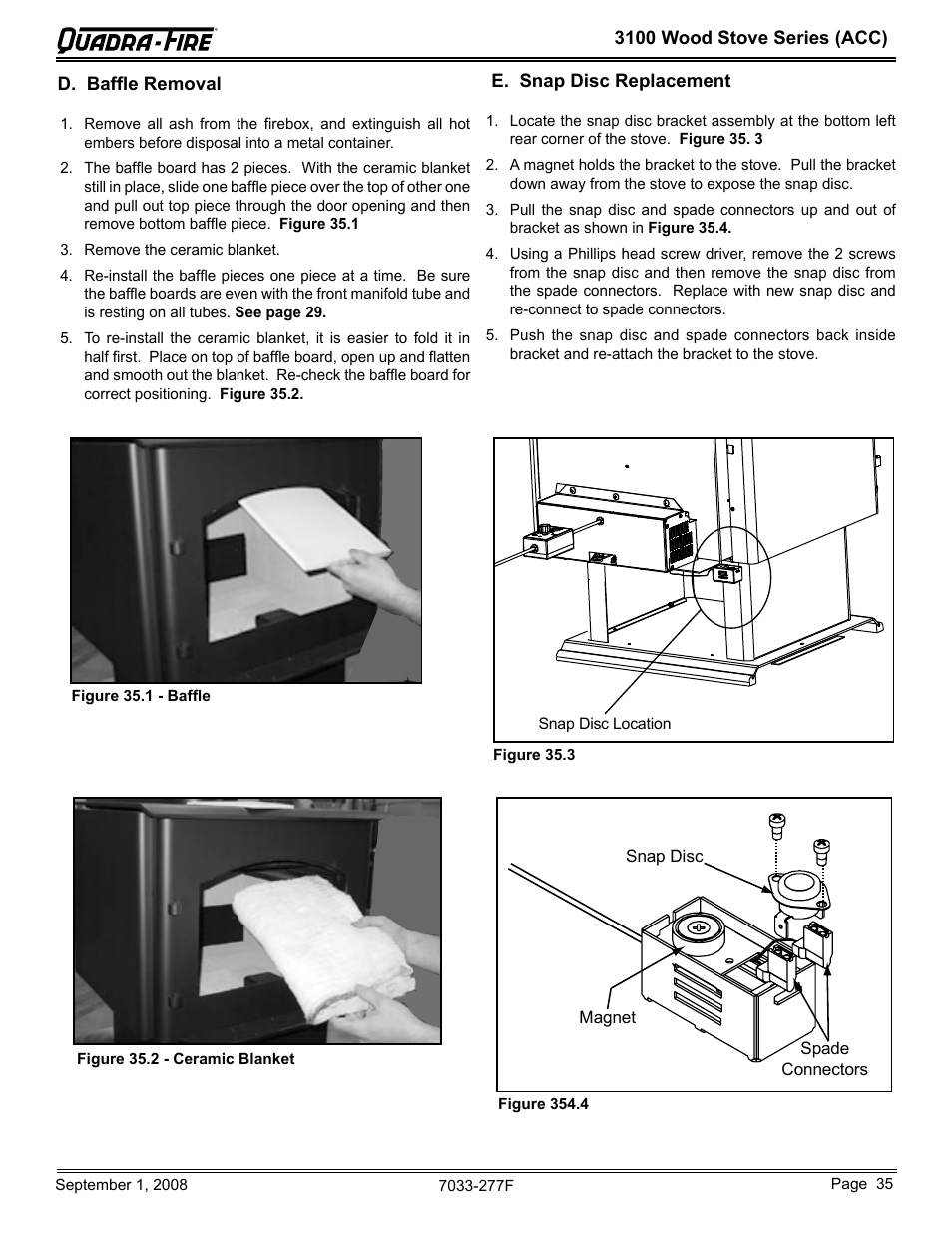 Hearth and Home Technologies 31ST-ACC User Manual | Page 35 / 48