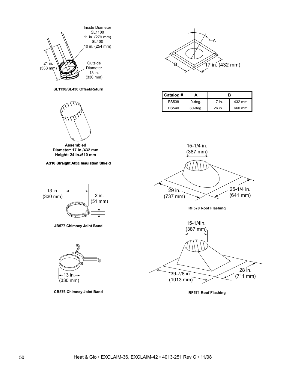 Hearth and Home Technologies EXCLAIM-36 User Manual | Page 50 / 56