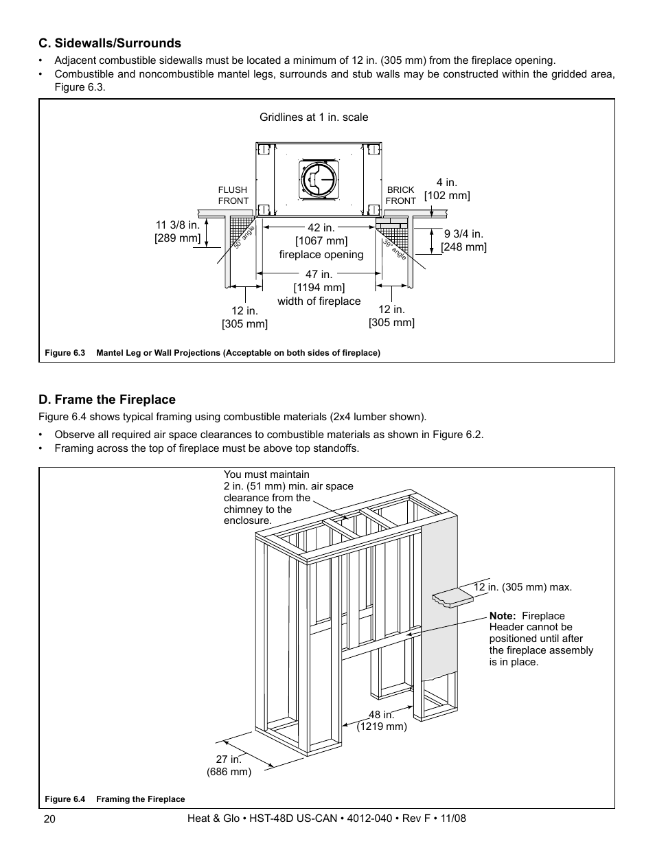 Hearth and Home Technologies HST-48D User Manual | Page 20 / 48